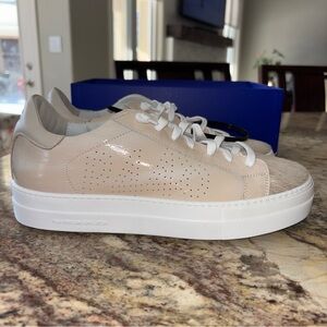 P448 Women's Cream Sneakers